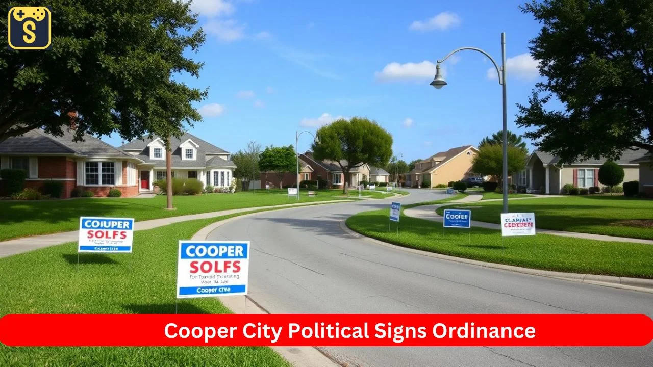 Cooper City Political Signs Ordinance