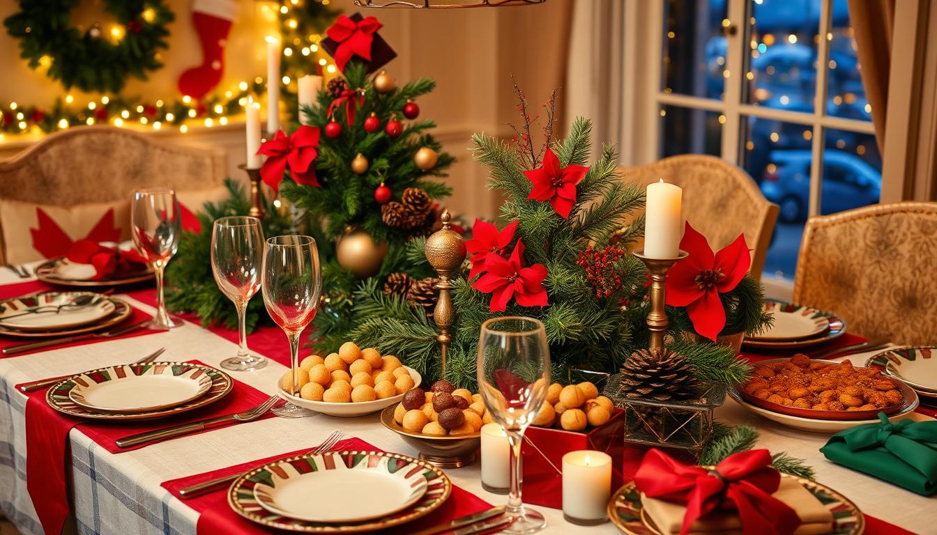 Festive Holiday Table W10